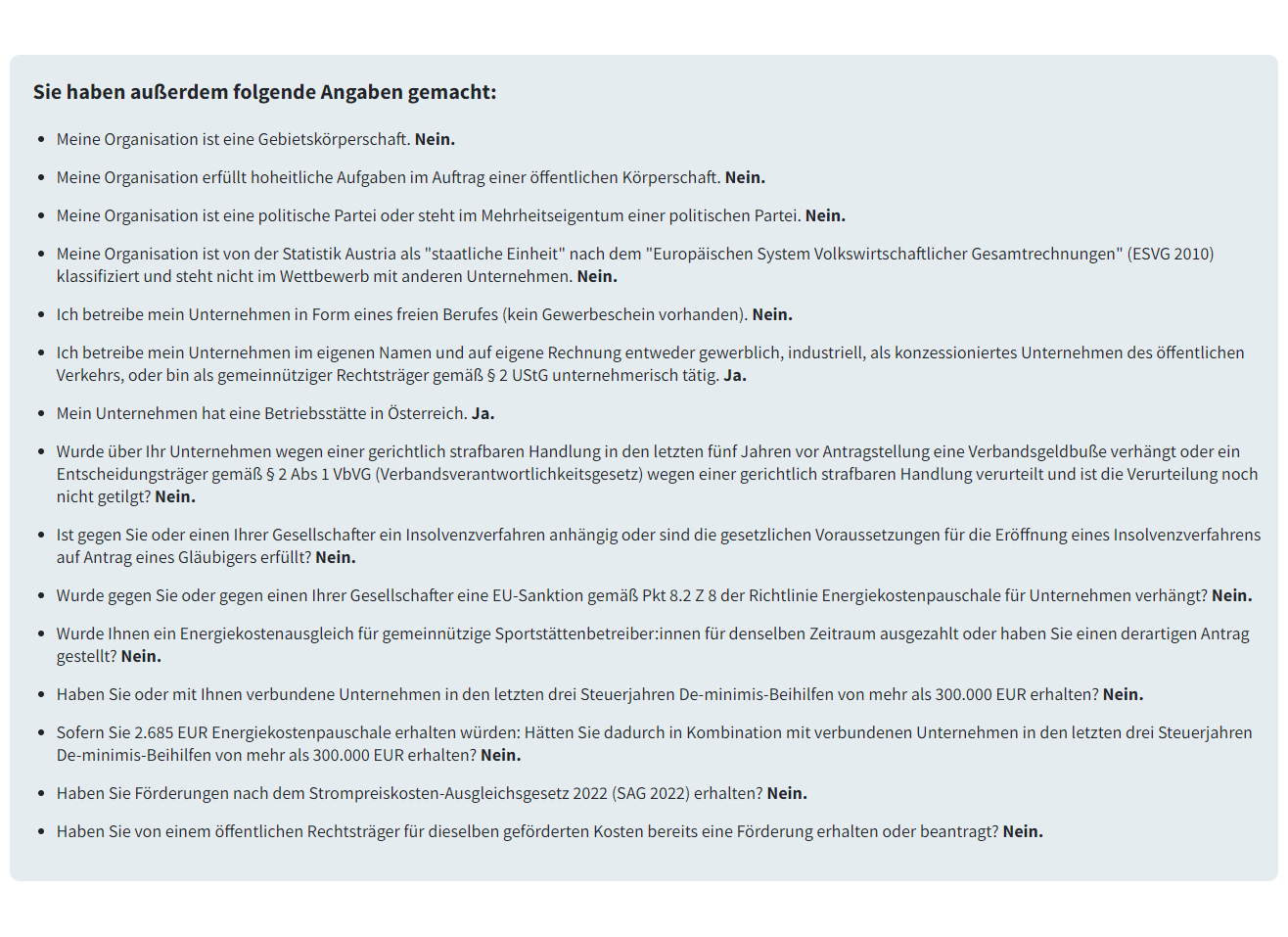 Energiekostenpauschale Fragebogen 2024