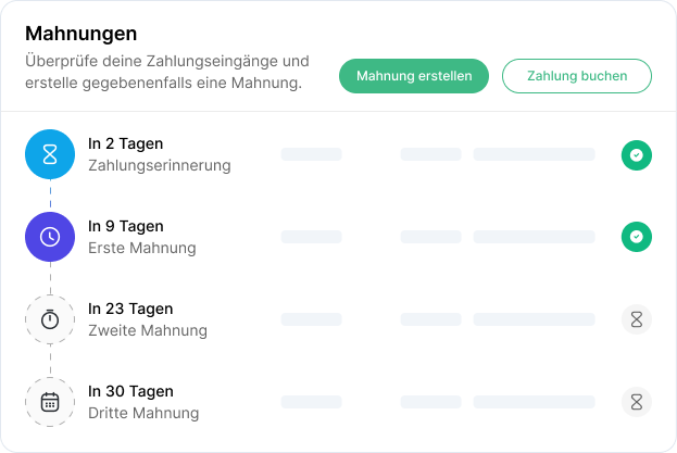 Mahnwesen in der Software kalkül: Zahlungserinnerungen und Mahnungen erstellen