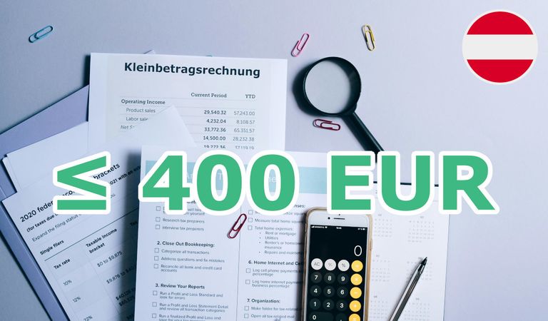 Kleinbetragsrechnung Österreich - Erklärung & Vorlage 2024